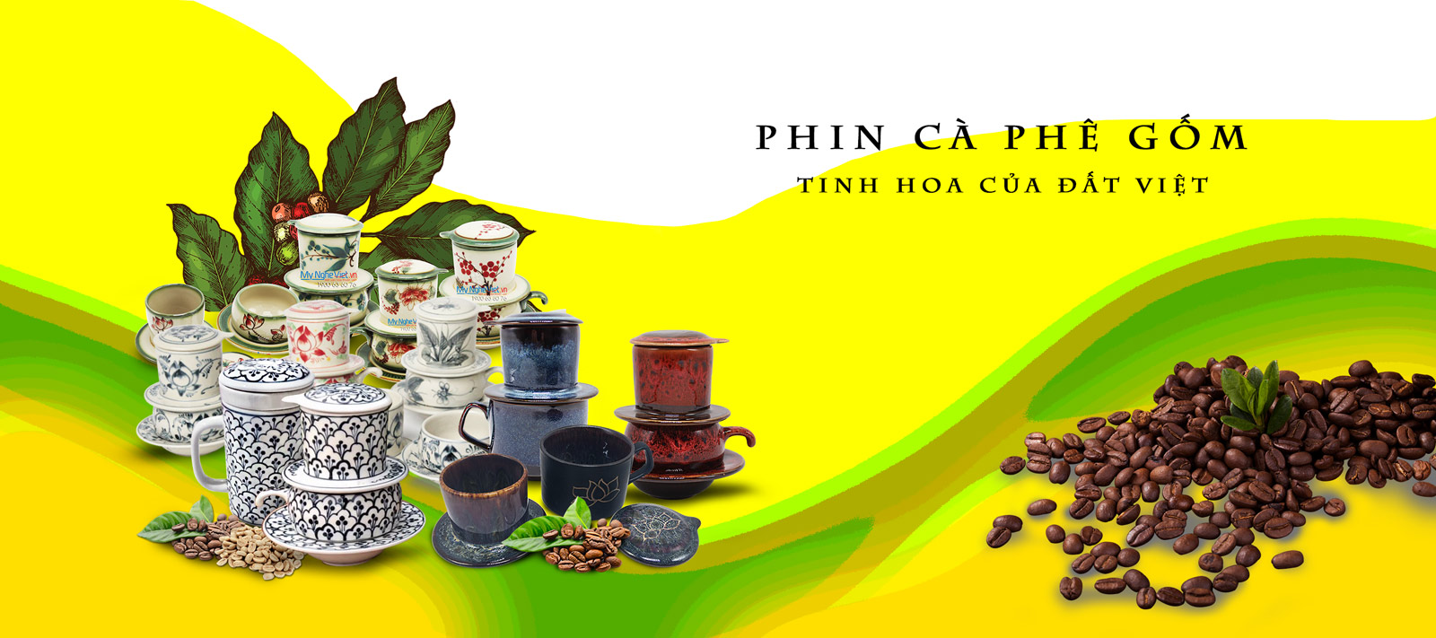 Quà Tặng Đại Hội, Ly lọc trà, phin cafe